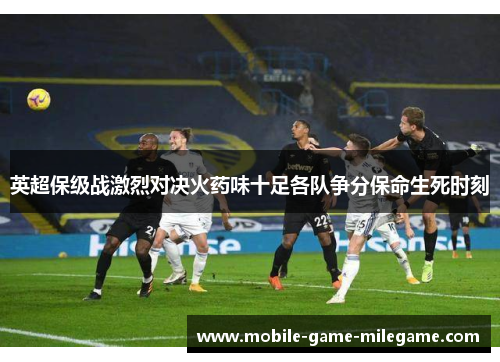 英超保级战激烈对决火药味十足各队争分保命生死时刻